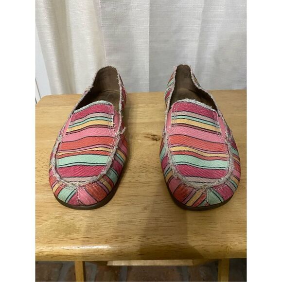 Aerosoles loafer flats size 11 canvas flats - Picture 3 of 9